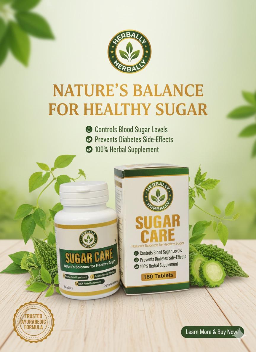 Sugar Care — Herbal Blood Sugar Supplement