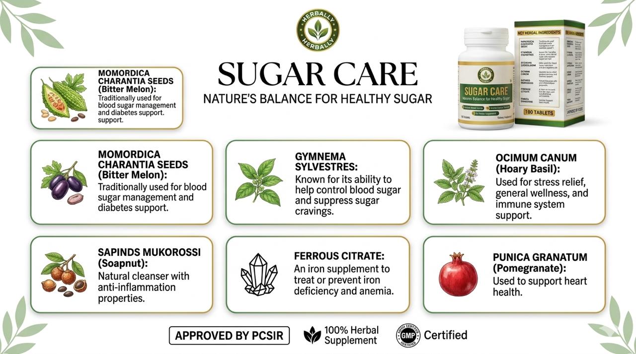 Sugar care - Herbal Supplement