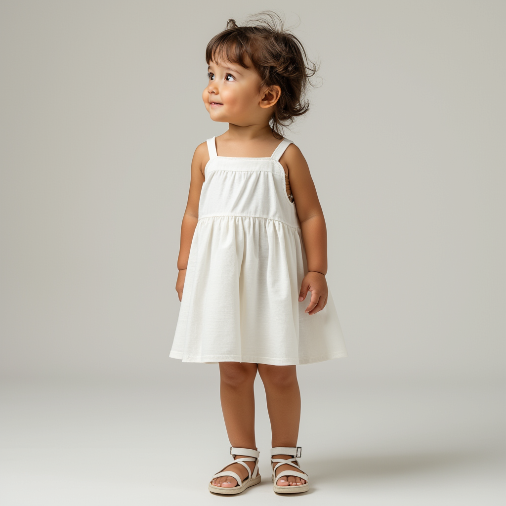 Baby Dress - Neem a26