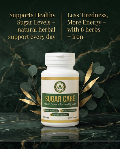 Sugar Care — Herbal Blood Sugar Supplement