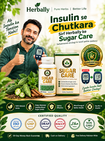 Sugar Care — Herbal Blood Sugar Supplement